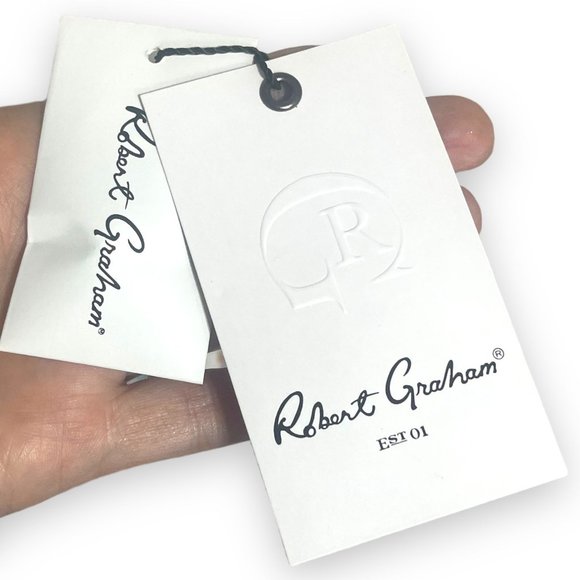 ROBERT GRAHAM BRENNA LEOPARD PRINTED SILK SHIRT DRESS M NWT RETAIL $398 - Picture 14 of 14